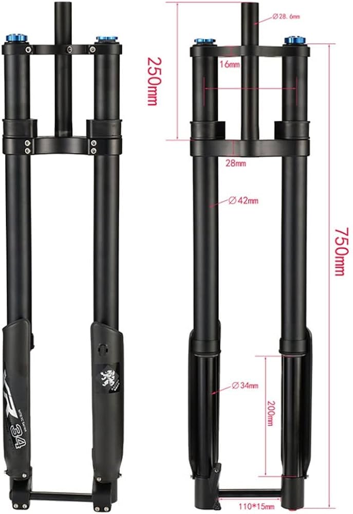 Amazon.co.jp: マウンテン バイク サスペンション倒立フォーク